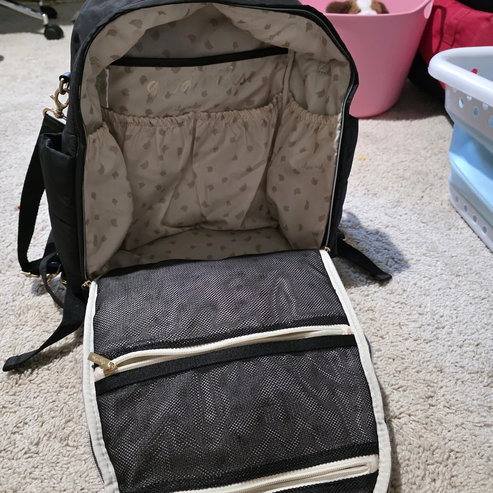 Itzy Ritzy Black Backpack - Picture 2 of 4